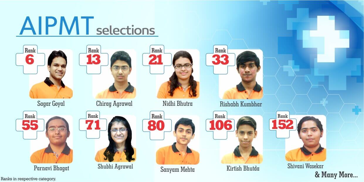 AIPMT Selection and many more student
