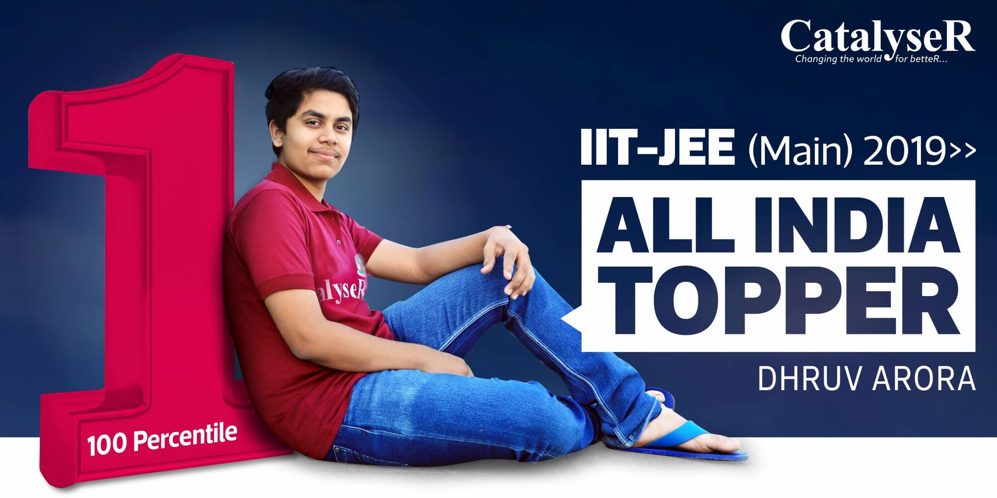 IIT JEE Main 2019 all india topper Dhruv Arora