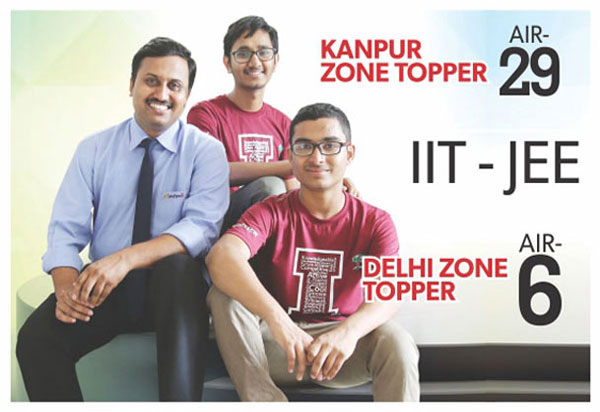 IIT Kanpur zone topper / JEE Delhi topper